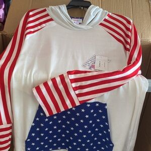 NWT LuLaRoe Amber Hoodie Size L